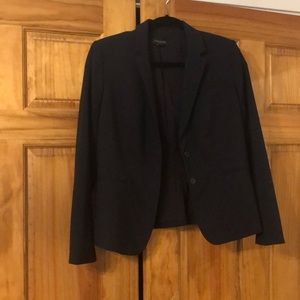 Ann Taylor Two Button Blazer - Navy
